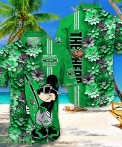 Marshall Thundering Herd Hawaiian Shirt Mickey Love Surfing Trending Summer Gift Product Photo 1