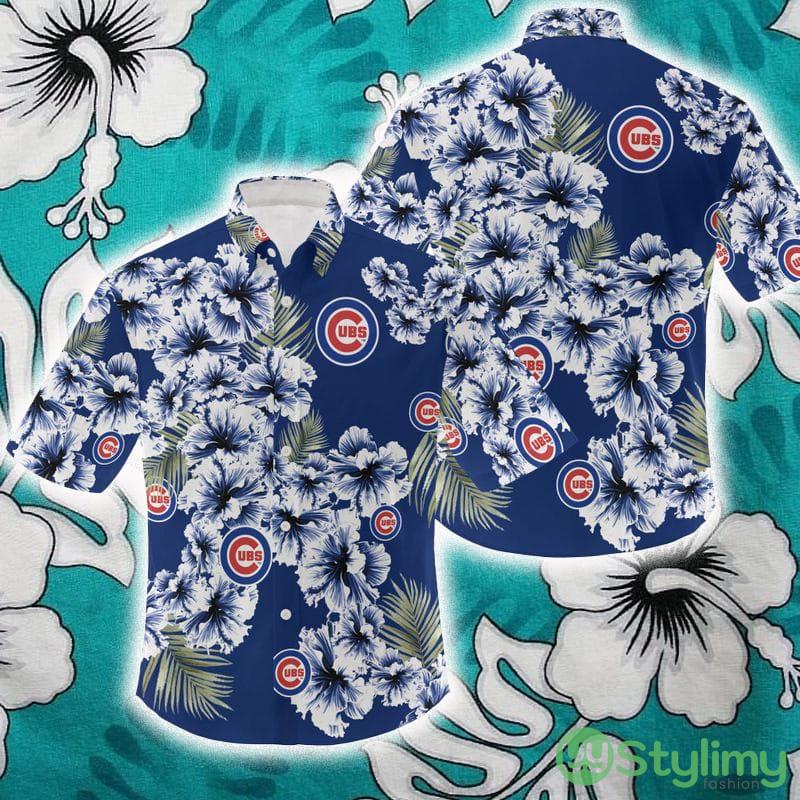MLB Chicago Cubs Hibiscus Flower Blue 3D Hawaiian Shirt For Fans Gift 1 MLB Chicago Cubs Hibiscus Flower Blue 3D Hawaiian Shirt For Fans Gift - MLB Chicago Cubs Hibiscus Flower Blue 3D Hawaiian Shirt For Fans Gift