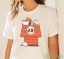 MLB San Francisco Giants Snoopy Woodstock The Peanuts Movie Baseball T Shirt - White Ladies Tank Top