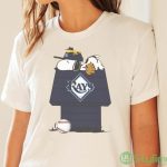 MLB Tampa Bay Rays Snoopy Woodstock The Peanuts Movie Baseball T Shirt 6 MLB Tampa Bay Rays Snoopy Woodstock The Peanuts Movie Baseball T Shirt - White Sweatshirt