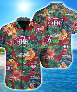 Montreal Canadiens NHL Custom Name Hawaiian shirt Aloha Summer Gift Product Photo 1