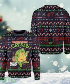 Mutant Nin-ja Tur-tles Ugly Christmas Sweater Cute Christmas Gift For Family Tur-tles Brothers Product Photo 1