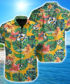 Nashville Predators NHL Custom Name Hawaiian shirt Aloha Summer Gift Product Photo 1