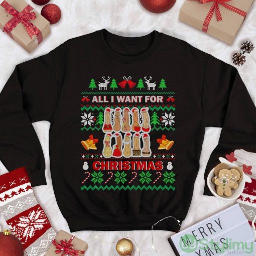 Naughty Christmas Sweatshirt Ugly Xmas Shirt Women Dirty Naughty Dirty Christmas Sweatshirt Secret Santa Gift Dirty Xmas