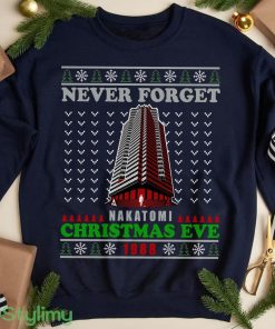 Never Forget Nakatomi Plaza Christmas Eve 1988 Sweatshirt Product Photo 1