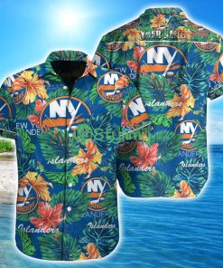 New York Islanders NHL Custom Name Hawaiian shirt Aloha Summer Gift Product Photo 1