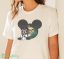 NFL Minnesota Vikings Mickey Mouse Disney Football T Shirt T Shirt - White Ladies Tank Top