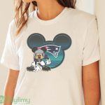 NFL New England Patriots Mickey Mouse Disney Football T Shirt T Shirt - White Sweatshirt