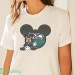 NFL Seattle Seahawks Mickey Mouse Disney Football T Shirt T Shirt - White Sweatshirt