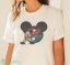 NFL Tampa Bay Buccaneers Mickey Mouse Disney Football T Shirt T Shirt - White Ladies Tank Top