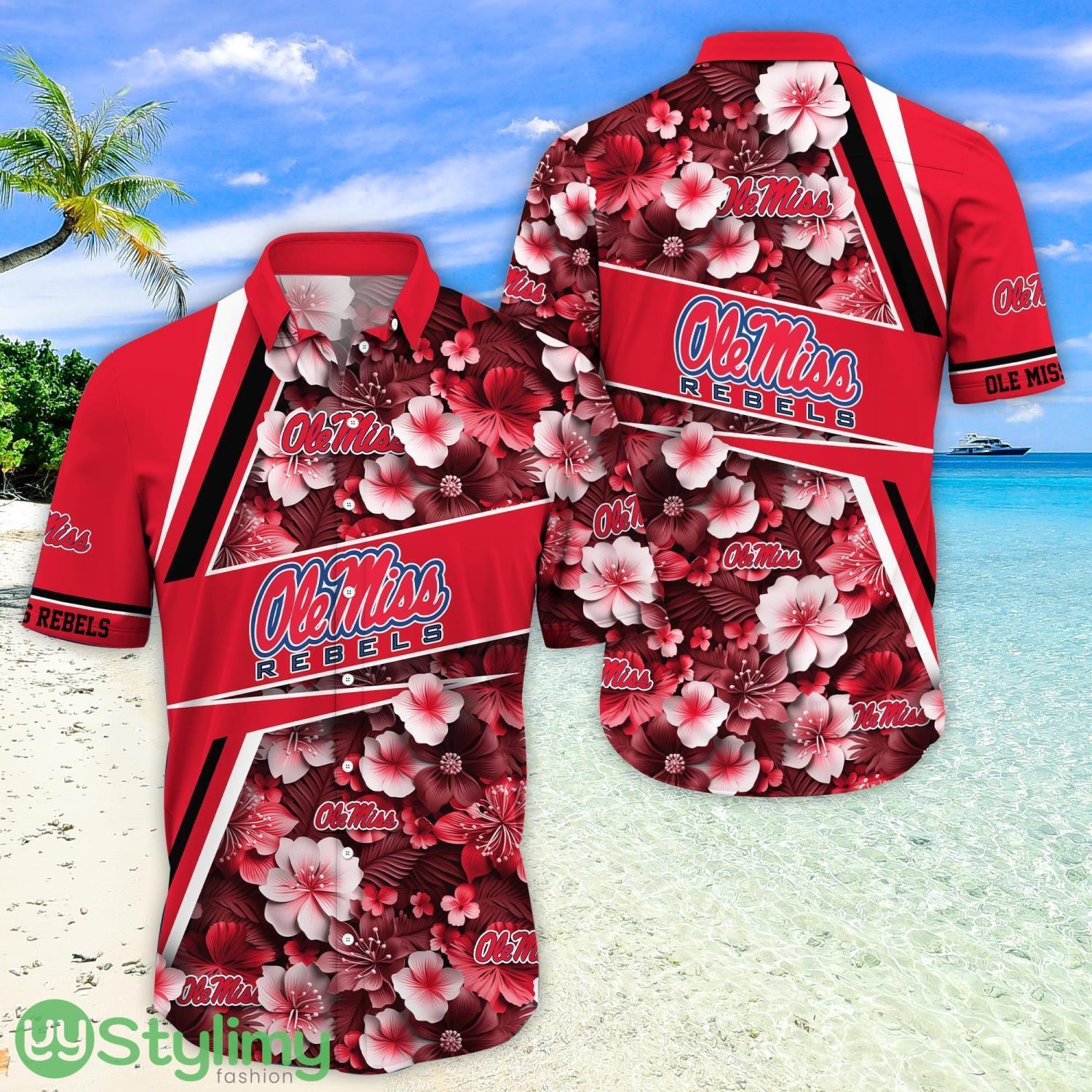 Ole Miss Rebels Summer Gift Aloha Hawaiian Shirt 4 Ole Miss Rebels Summer Gift Aloha Hawaiian Shirt Product Photo 1