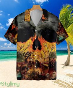 Party At Halloween Night Hawaiian Shirt For Men And Women Product Photo 1