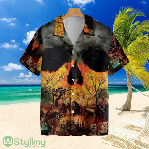 Party At Halloween Night Hawaiian Shirt For Men And Women Product Photo 1