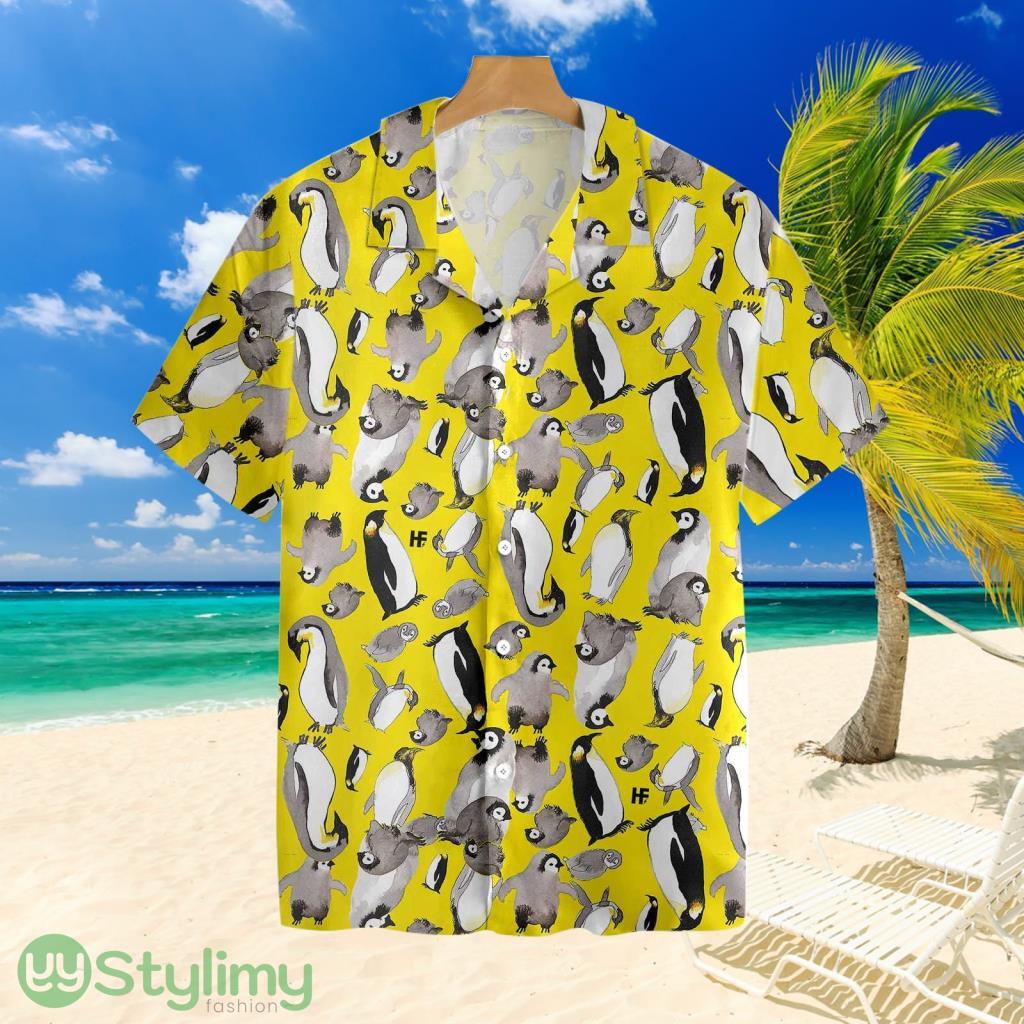 Penguin Family Hawaiian Shirt For Men And Women 1 Penguin Family Hawaiian Shirt For Men And Women Product Photo 1
