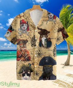Pirate Cat Hawaiian Shirt For Men And Women Product Photo 1