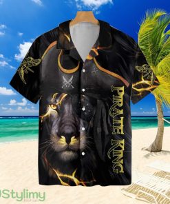Pirate King Black Lion A Hawaiian Shirt For Men And Women Product Photo 1