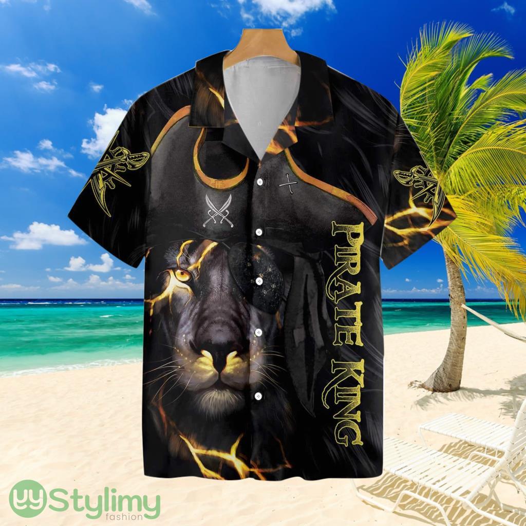 Pirate King Black Lion A Hawaiian Shirt For Men And Women 2 Pirate King Black Lion A Hawaiian Shirt For Men And Women Product Photo 1