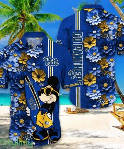 Pittsburgh Panthers Hawaiian Shirt Mickey Love Surfing Trending Summer Gift Product Photo 1