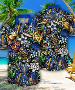 Pittsburgh Panthers NCAA3 Flower Aloha Summer Hawaii Shirts Product Photo 1