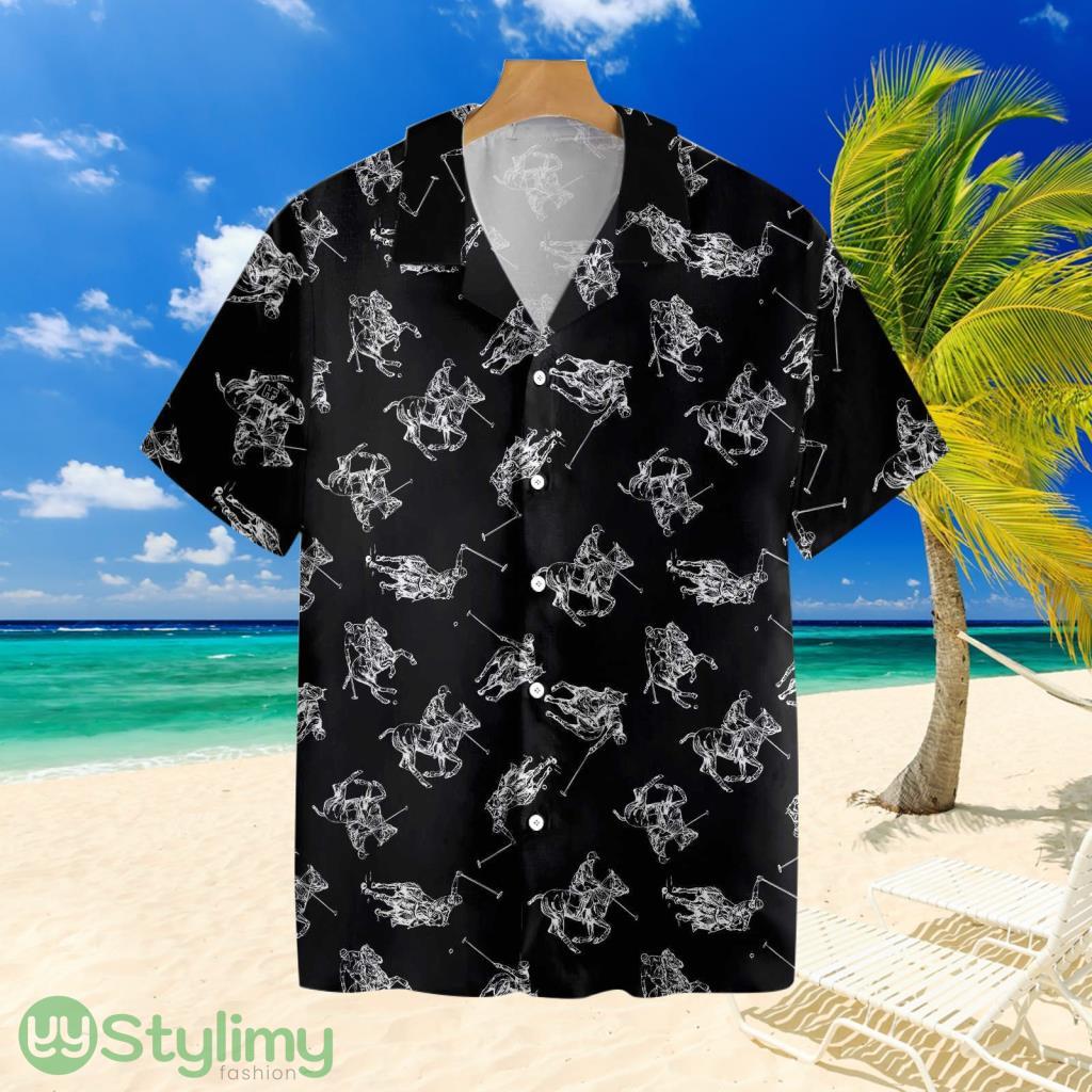 Polo Smoke Black And White Pa Hawaiian Shirt For Men And Women 2 Polo Smoke Black And White Pa Hawaiian Shirt For Men And Women Product Photo 1