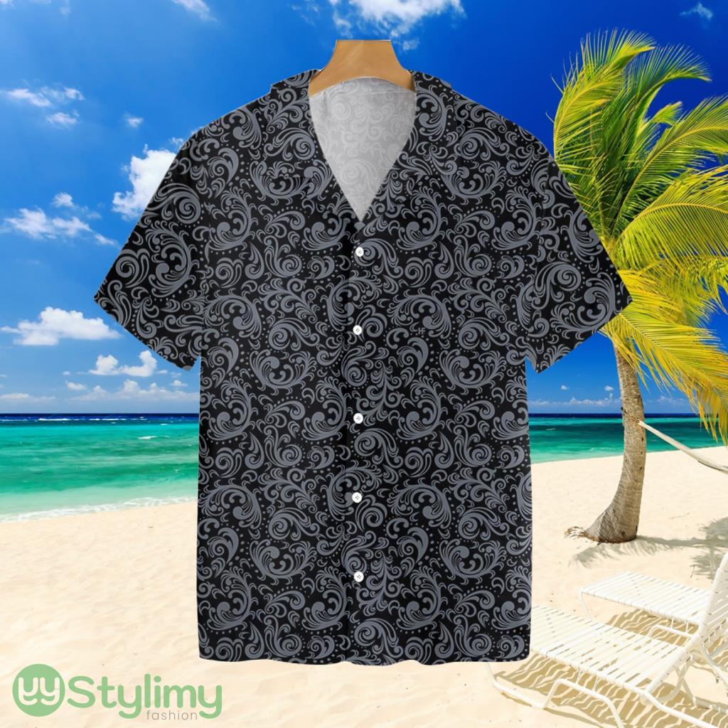 Premium Black And White Baroque Style Goth Hawaiian Shirt For Men And Women 2 Premium Black And White Baroque Style Goth Hawaiian Shirt For Men And Women Product Photo 1