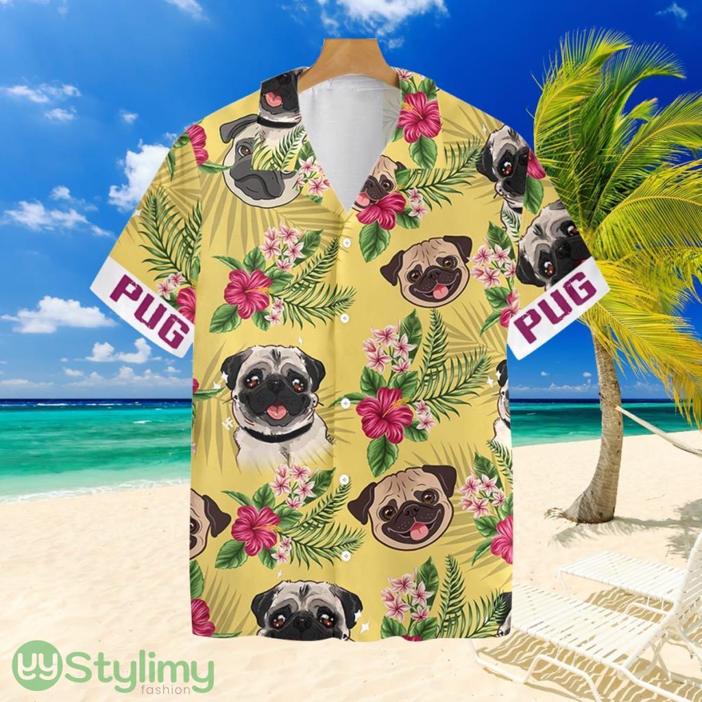 Pug Hawaiian Shirt For Men And Women 1 Pug Hawaiian Shirt For Men And Women Product Photo 1