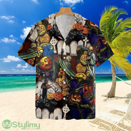 Pumpkin Night Is Coming Hawaiian Shirt For Men And Women