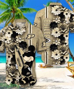 Purdue Boilermakers Hawaiian Shirt Mickey Love Surfing Trending Summer Gift Product Photo 1