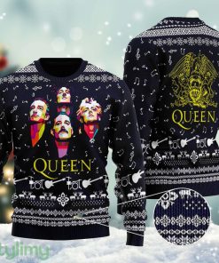 Queen Band Ugly Christmas Sweater Cute Christmas Gift For Family Product Photo 1