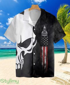 Railroader Proud Skull 5 Hawaiian Shirt For Men And Women Product Photo 1