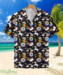 Rainbow Unicorn Kitticorn Hawaiian Shirt For Men And Women Product Photo 1