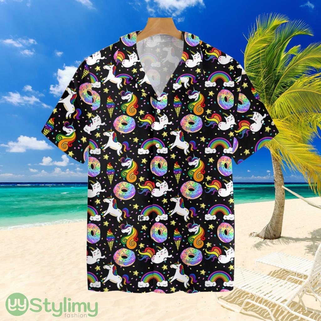 Rainbow Unicorn Kitticorn Hawaiian Shirt For Men And Women 2 Rainbow Unicorn Kitticorn Hawaiian Shirt For Men And Women Product Photo 1