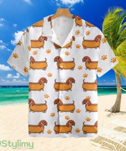 Real Hotdog Dachshund Hawaiian Shirt For Men And Women Product Photo 1