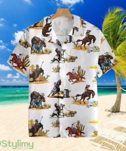 Rodeo Seamless Pattern V2 Hawaiian Shirt For Men And Women Product Photo 1