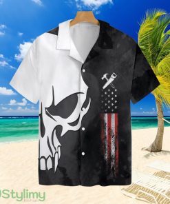 Roofer Proud Skull 2 Hawaiian Shirt For Men And Women Product Photo 1
