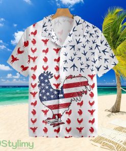 Rooster American Flag V2 Hawaiian Shirt For Men And Women Product Photo 1