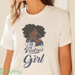 San Diego Padress Girl MLB T Shirt - White Sweatshirt