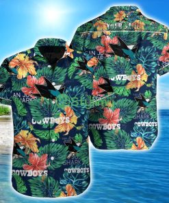 San Jose Sharks NHL Custom Name Hawaiian shirt Aloha Summer Gift Product Photo 1
