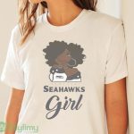 Seattle Seahawks Girl NFL T Shirt - White Sweatshirt