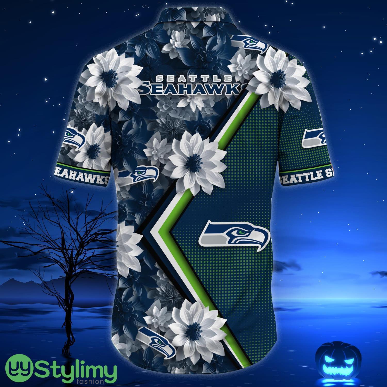 Seattle Seahawks Hawaii Shirt All Over Printed 3D Hawaiian Shirt 3 Seattle Seahawks Hawaii Shirt All Over Printed 3D Hawaiian Shirt Product Photo 3