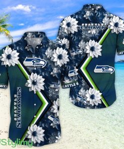 Seattle Seahawks Hawaii Shirt All Over Printed 3D Hawaiian Shirt Product Photo 1