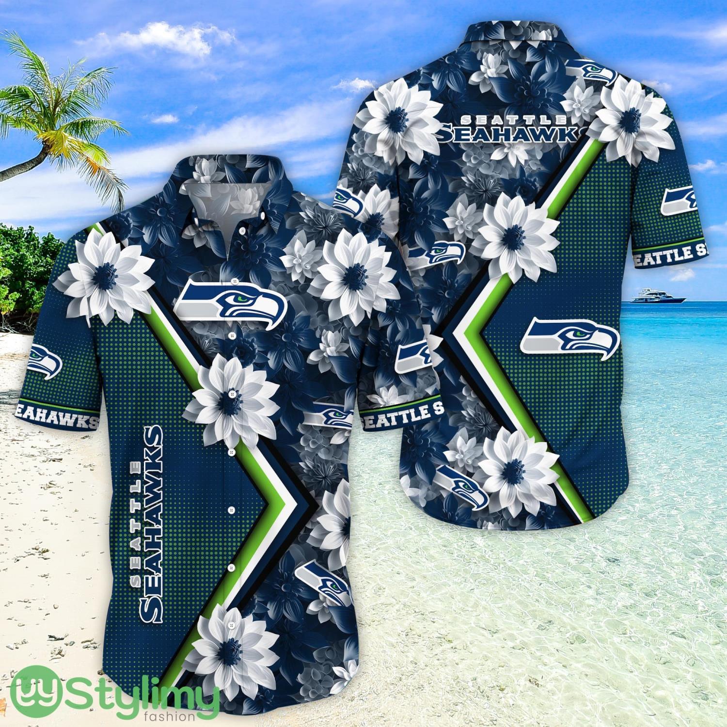 Seattle Seahawks Hawaii Shirt All Over Printed 3D Hawaiian Shirt 4 Seattle Seahawks Hawaii Shirt All Over Printed 3D Hawaiian Shirt Product Photo 1