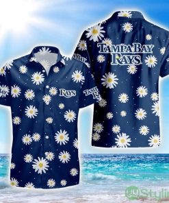Tampa Bay Rays Daisy Flower All Over Print Hawaiian Shirt Product Photo 1