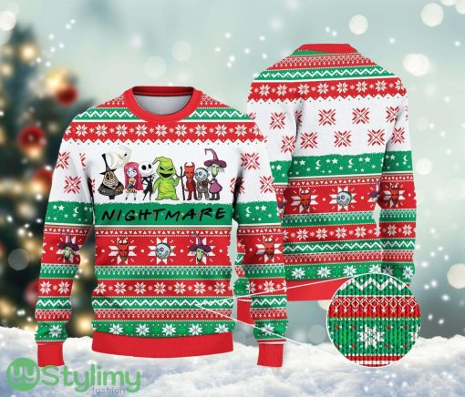 The Nightmare Before Christmas Ugly Christmas Sweater Cute Christmas Gift For Family