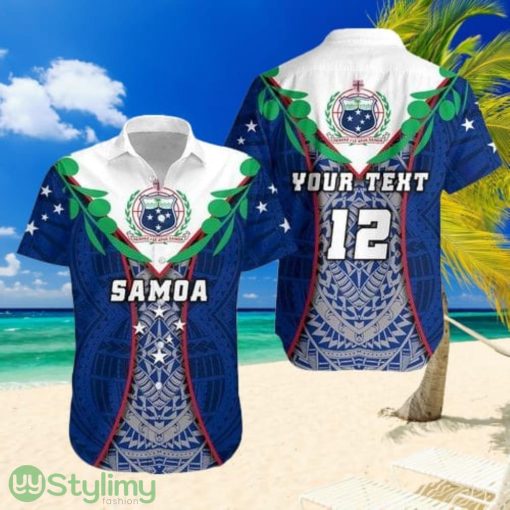 Topeka Style American Samoa Rugby Hawaiian Shirt Style Gown Product Photo 1