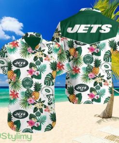 Topeka Style Beach Shirt New York Jets Hawaiian Shirt Nfl Team Hawaiian Shirt Product Photo 1