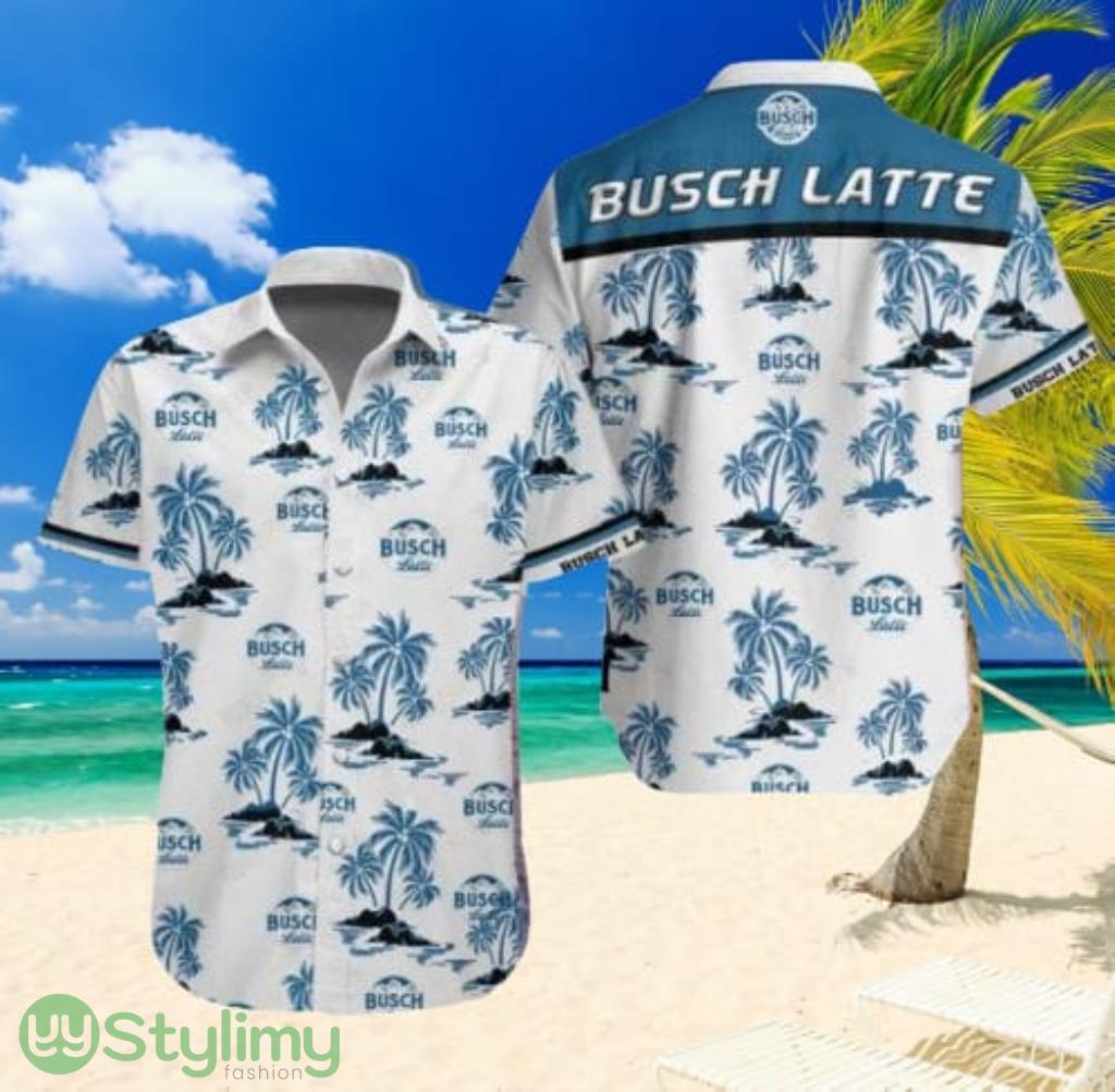 Topeka Style Busch Latte Hawaiian Shirt 2 Topeka Style Busch Latte Hawaiian Shirt Product Photo 1