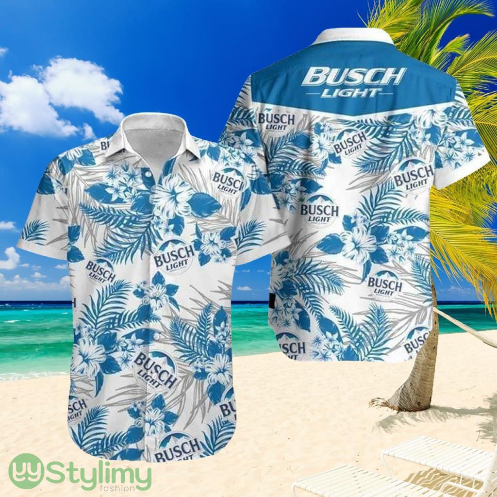 Topeka Style Busch Light Hawaiian Shirt 2 Topeka Style Busch Light Hawaiian Shirt Product Photo 1