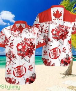 Topeka Style Canada Hockey Hawaiian Hawaii Shirt Product Photo 1