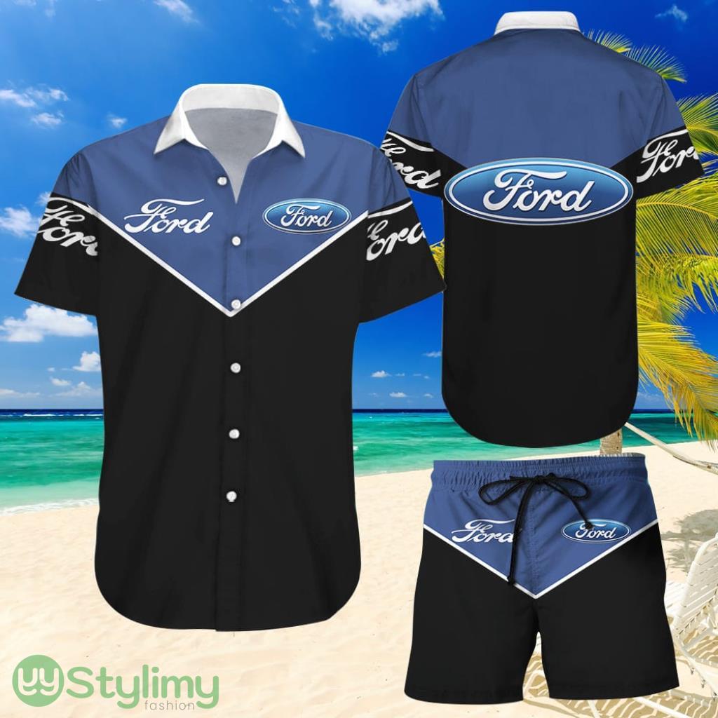 Topeka Style Ford Hawaiian Shirt And Short – Dnstyles 2 Topeka Style Ford Hawaiian Shirt And Short – Dnstyles Product Photo 1